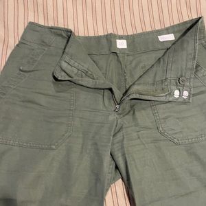 Gap linen wide leg pants